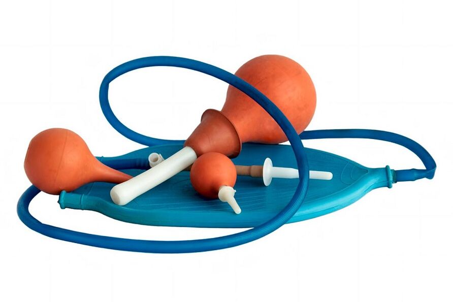 κλύσμα για την απομάκρυνση των παρασίτων από το σώμα